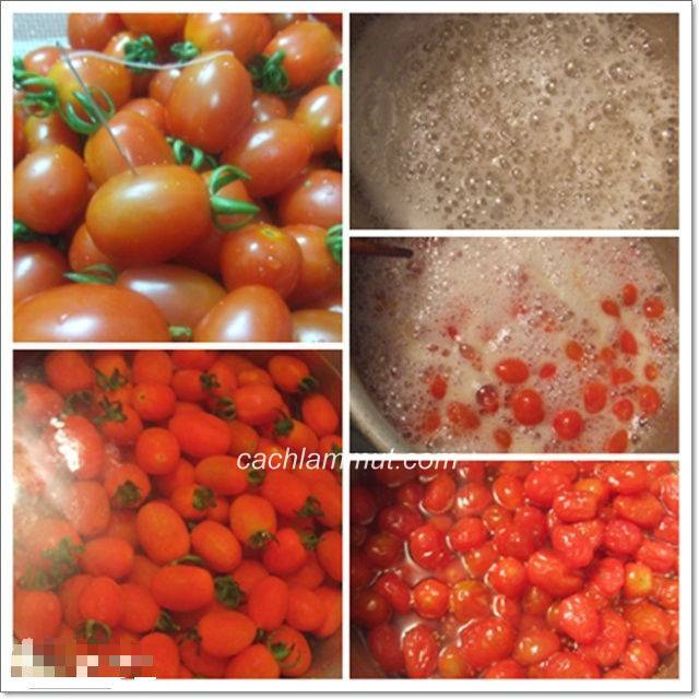 Học cách làm mứt cà chua bi tuyệt ngon 1