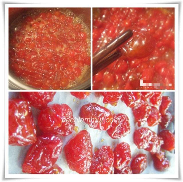 Học cách làm mứt cà chua bi tuyệt ngon 2